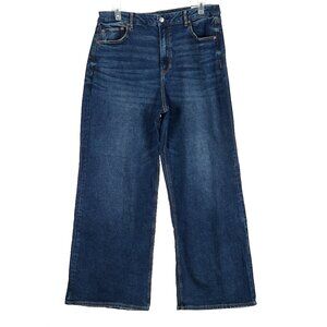 American Eagle Outfitters Dark Blue Flare Jeans